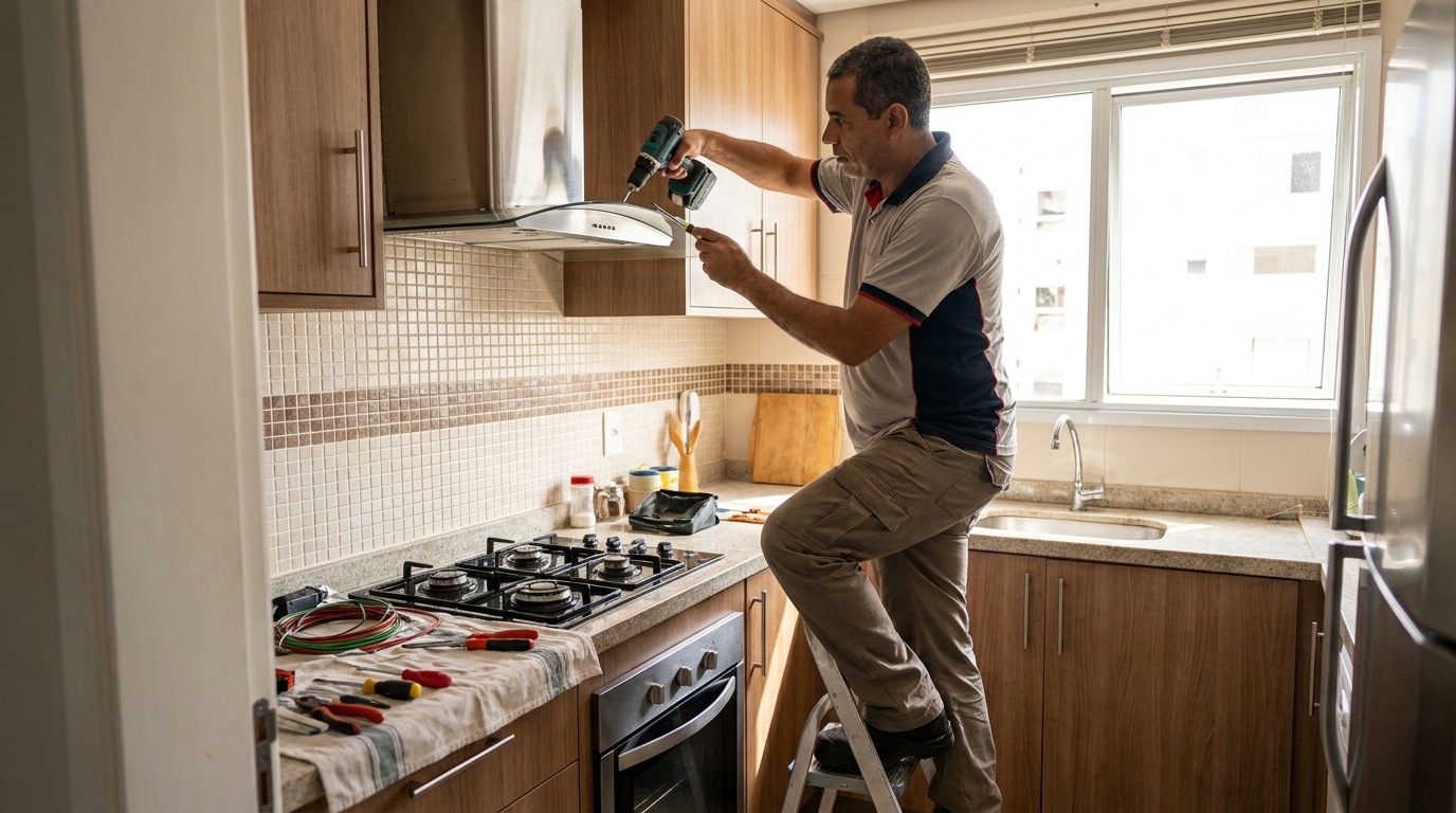 Instalação de Exaustor em Ribeirão Preto‑SP