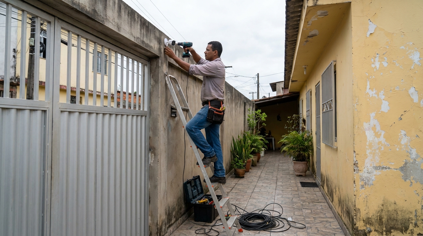 Passagem de Cabeamento em Ribeirão Preto‑SP