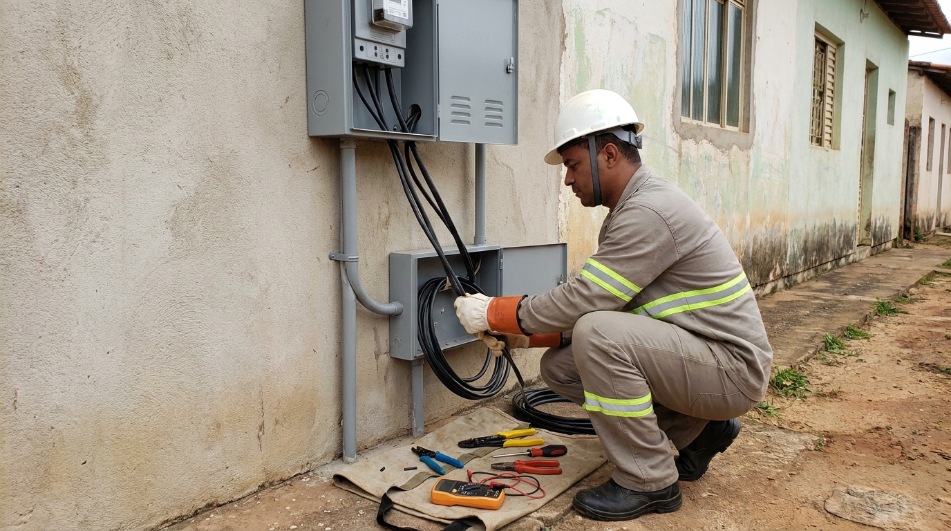 Regularização de Entrada de Energia em Ribeirão Preto‑SP